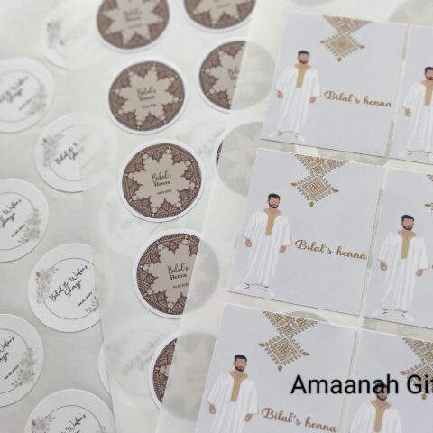 Henna stickers