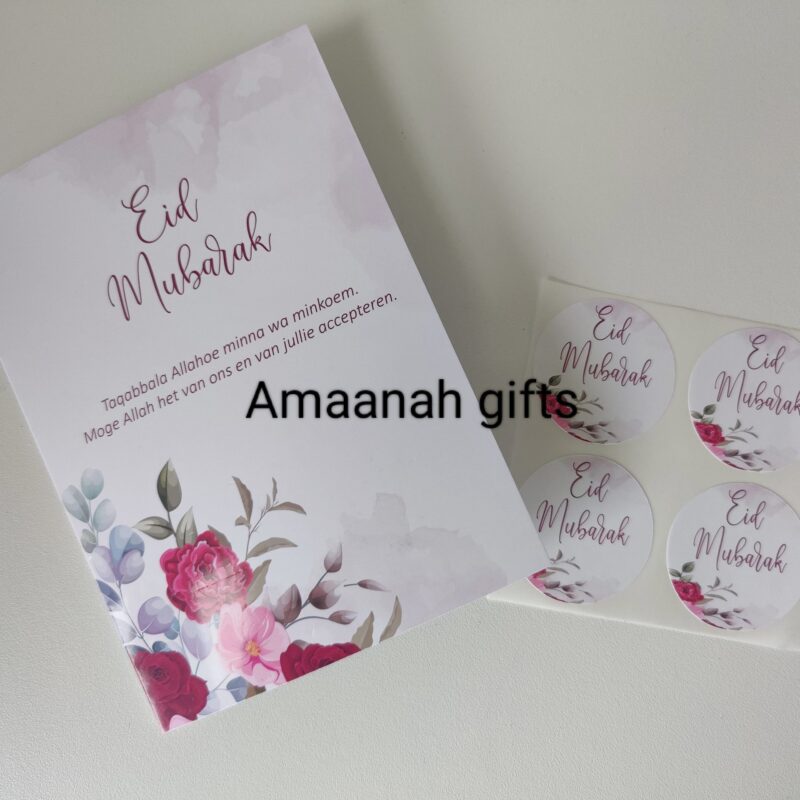 Eid mubarak wenskaarten