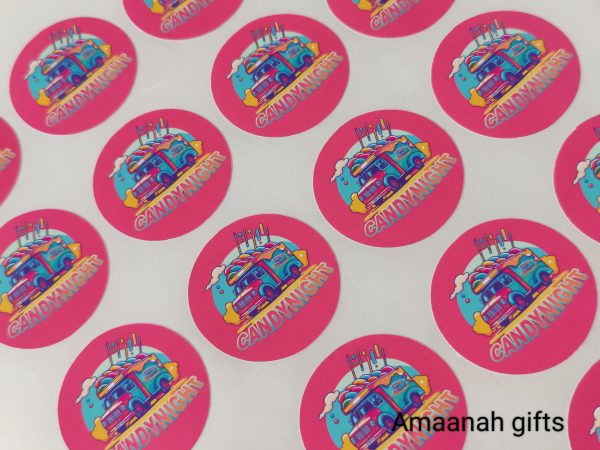 Logo stickers