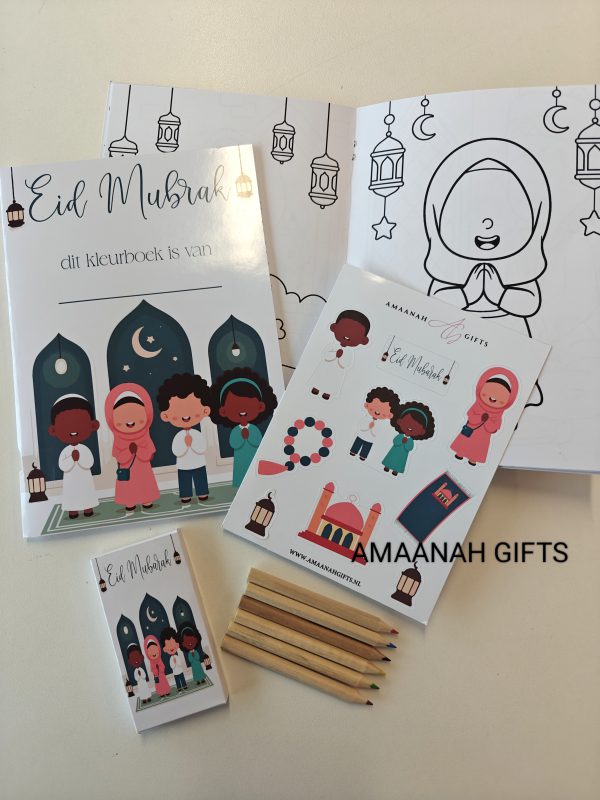 kleurboek eid Mubarak